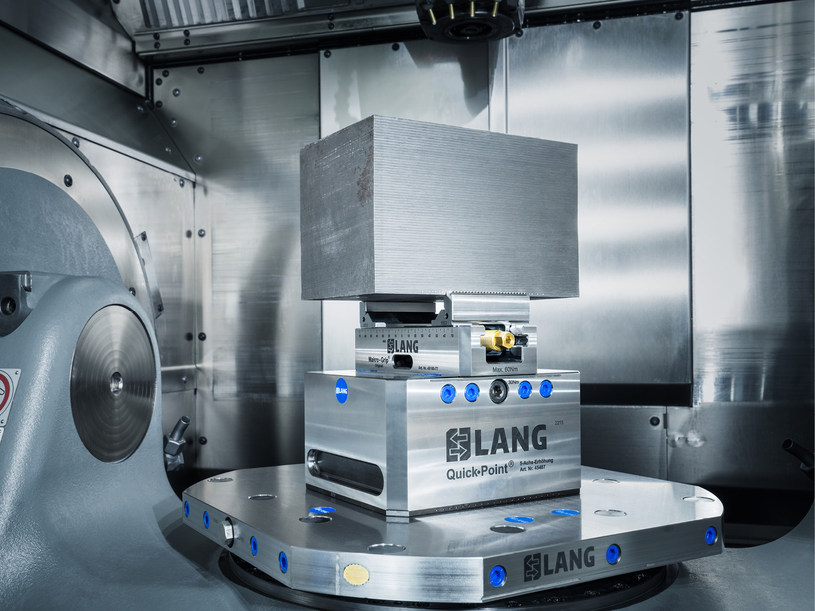 Etau de centrage de LANG Technik