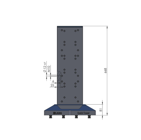 70650: Quick•Tower Quick•Point®  (Dessin technique )