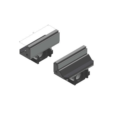 48077-7720 FS: Ersatzbacken Makro•Grip® FS 77 (Technische Zeichnung )