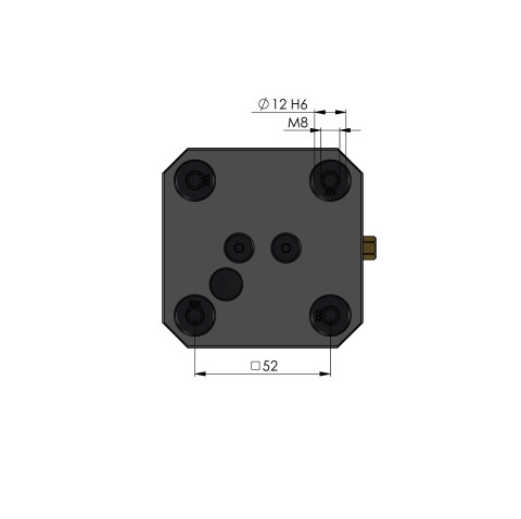 48065-46: Étau 5 axes Makro•Grip® 46 (Dessin technique )