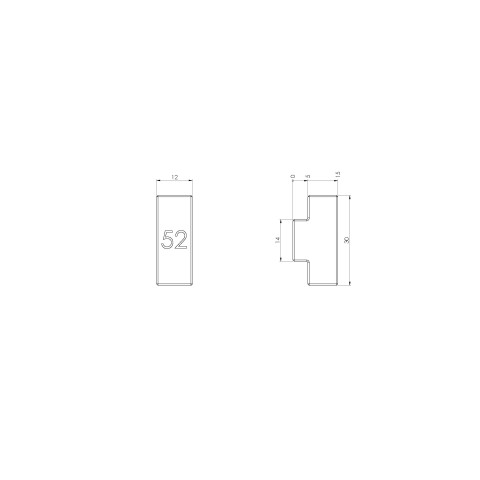 53020: Prägestation-Distanzstücke Makro•Grip®  (Technische Zeichnung )