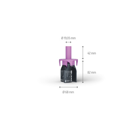 Dessin technique 34160: Clean•Tec 160 Hélice de nettoyage Tige-Ø 3/4"