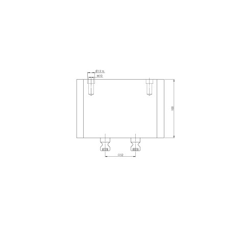 43100: Réhausse Quick•Point® 52 (Dessin technique )