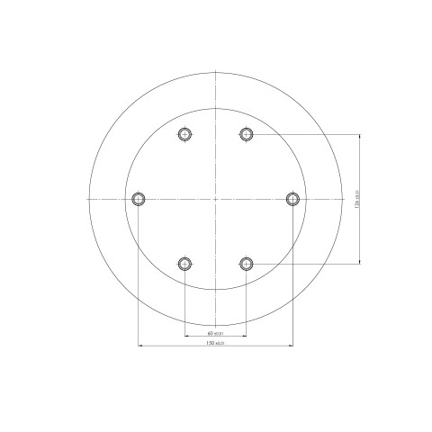 44006: Réhausse Quick•Point® 96 (Dessin technique )