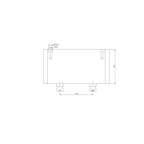 44100: Réhausse Quick•Point® 96 (Dessin technique )