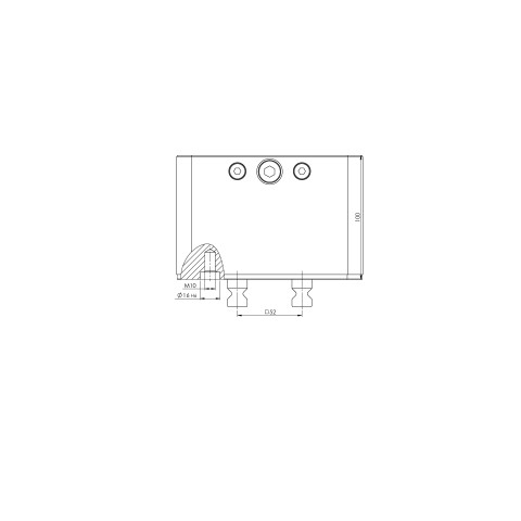 45157: Réhausses 5-axes Quick•Point® 52 (Dessin technique )