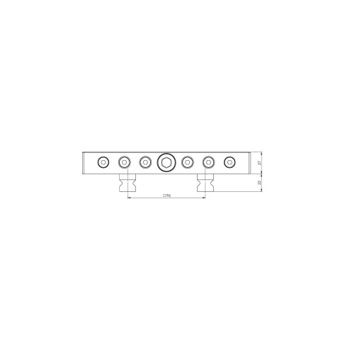 45640: Plaque Quick•Point® 52 (Dessin technique )