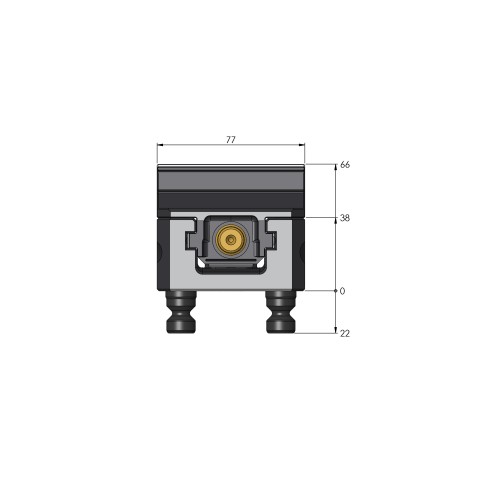 Dessin technique 48409-77: Makro•Grip® 77 Mors doux Largeur des mors 77 mm pour la face intérieure