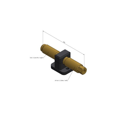 4877100: Vis de serrage + pièce centrale Makro•Grip® 77 (Dessin technique )