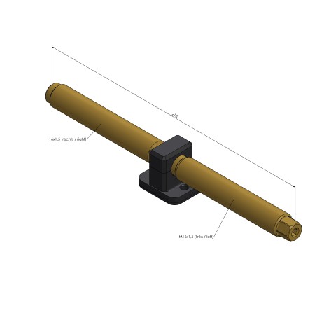 4877215: Vis de serrage + pièce centrale Makro•Grip® 77 (Dessin technique )