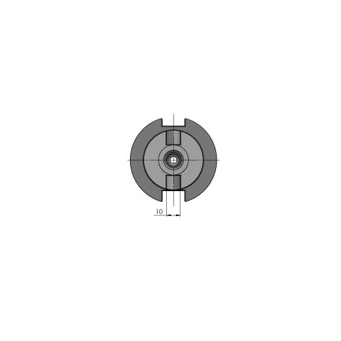 Dessin technique 61500-CAT40: HAUBEX Porte-outils CAT-40