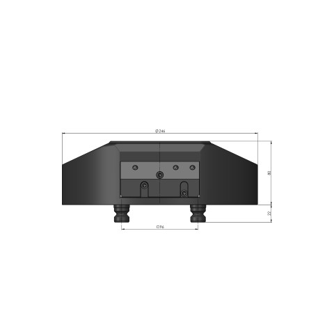 64500: Sistema de fixação por ponto zero de automação RoboTrex 96 (Disegno tecnico )