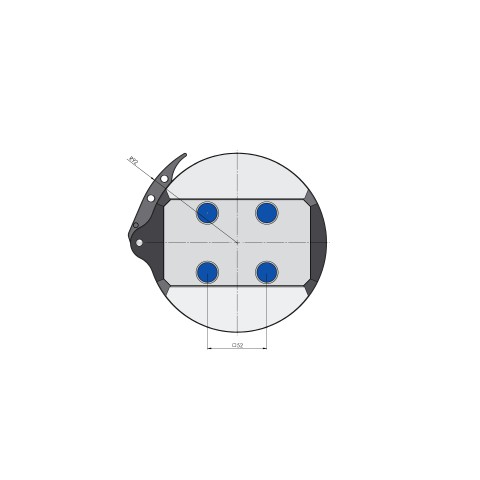 66500: Automatización Sistema de sujeción de punto cero RoboTrex 52 (Diseño técnico )