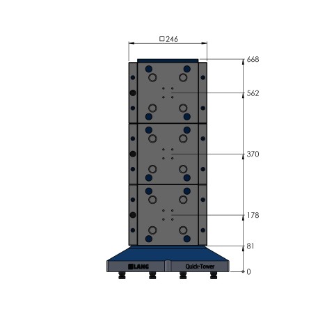 70650: Quick•Tower Quick•Point®  (Dessin technique )