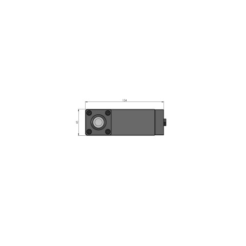 Dessin technique 81586: Hydro•Sup Vérin hydraulique à vis pour hauteur de tirage 85 - 89 mm